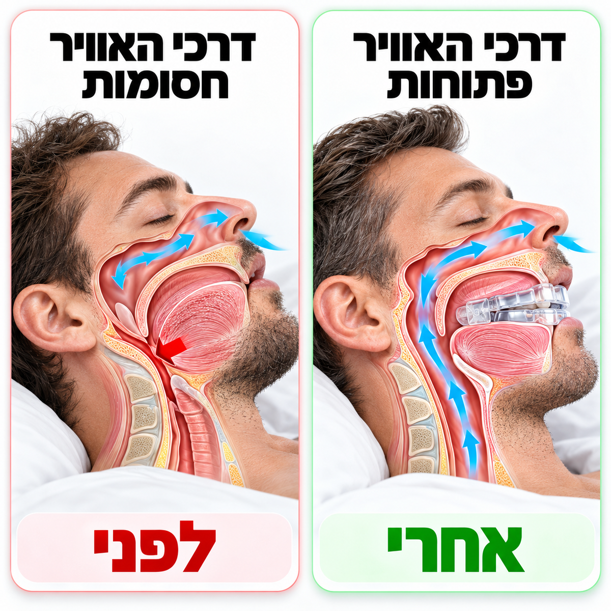 התקן נחירות snoreaway