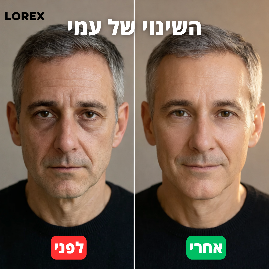 סרום לשיקום העיניים - Lorex